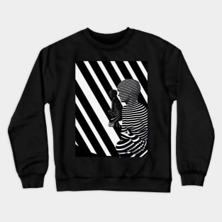 mirrored Crewneck Sweatshirt